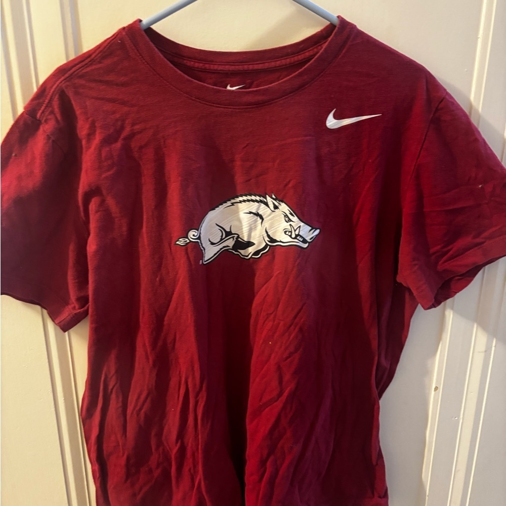 Nike Burgundy Arkansas razorbacks large